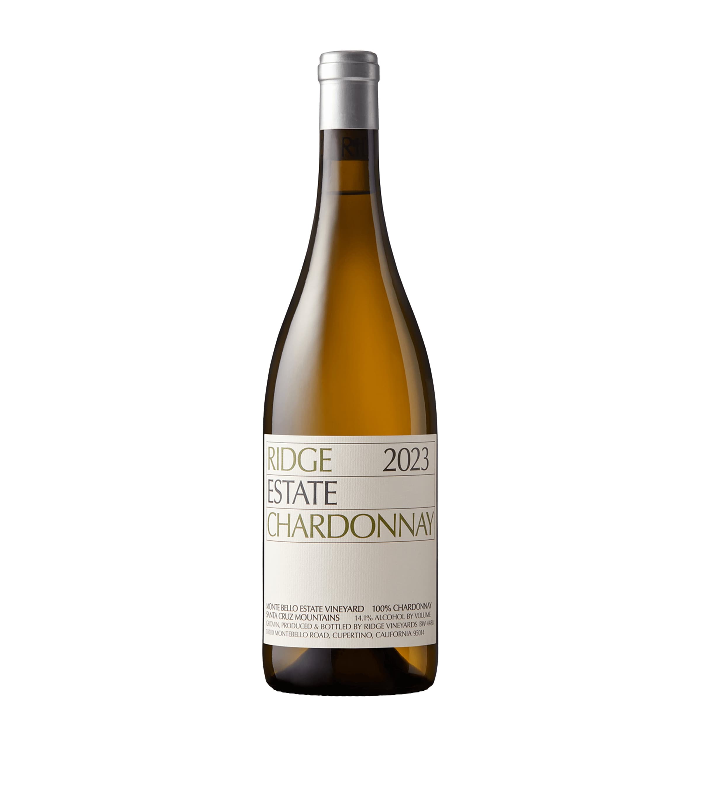 Ridge Estate Chardonnay 2023 (75cl) - California, USA NO COLOUR Image 1