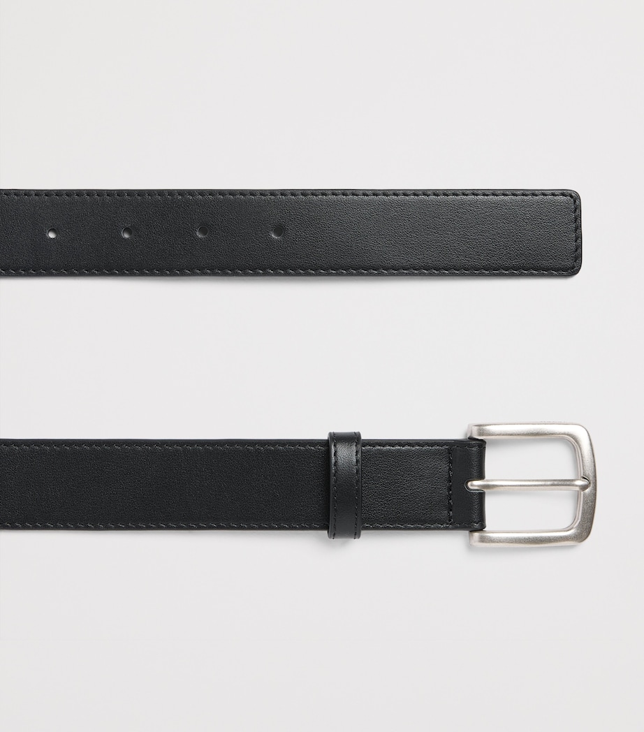 System Leather Belt Black Image 3