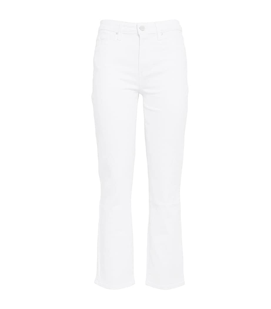 Cindy High-Rise Straight Jeans CRISP WHITE Image 1
