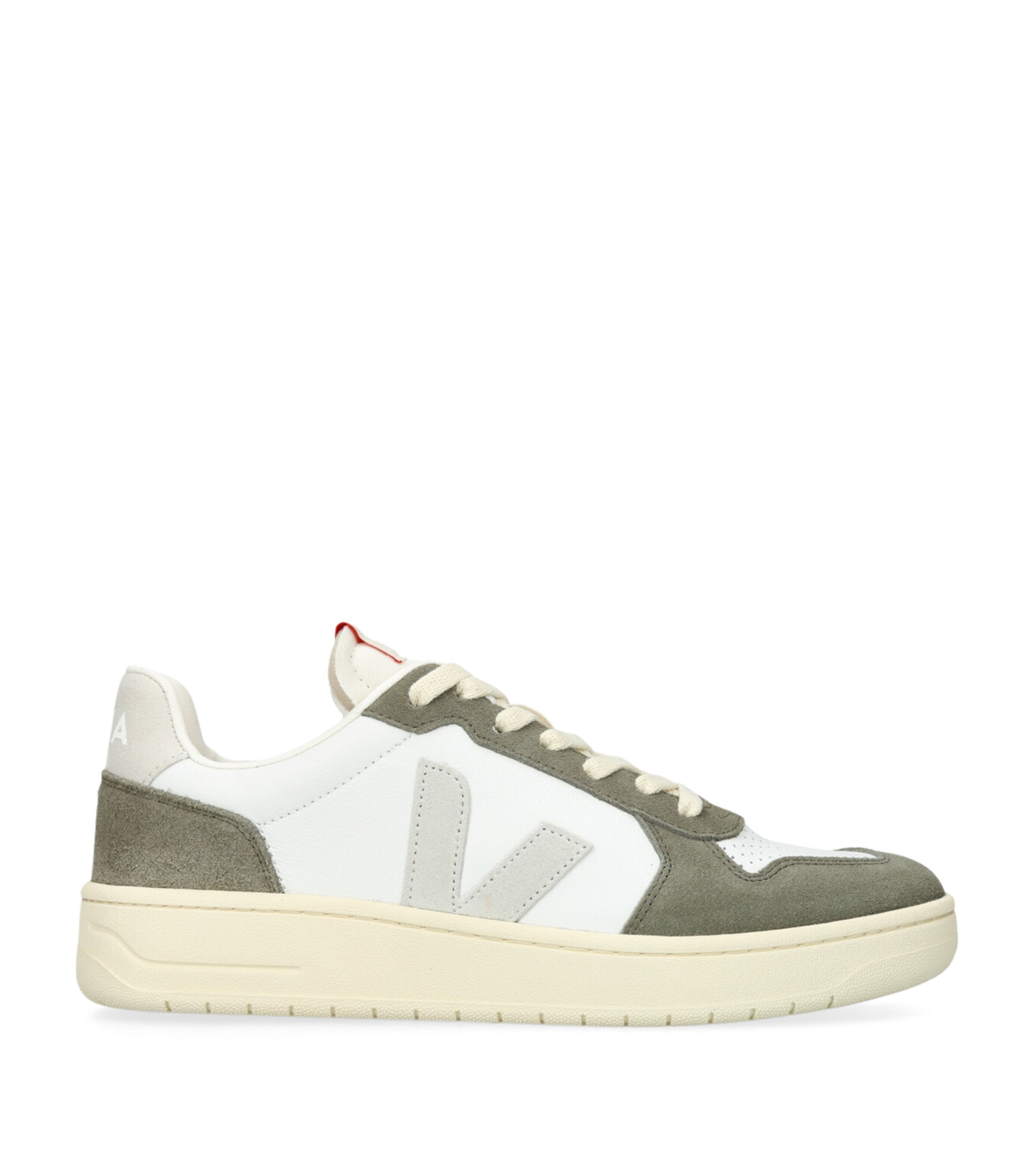 Veja Leather V-82 Sneakers Green Comb Image 1