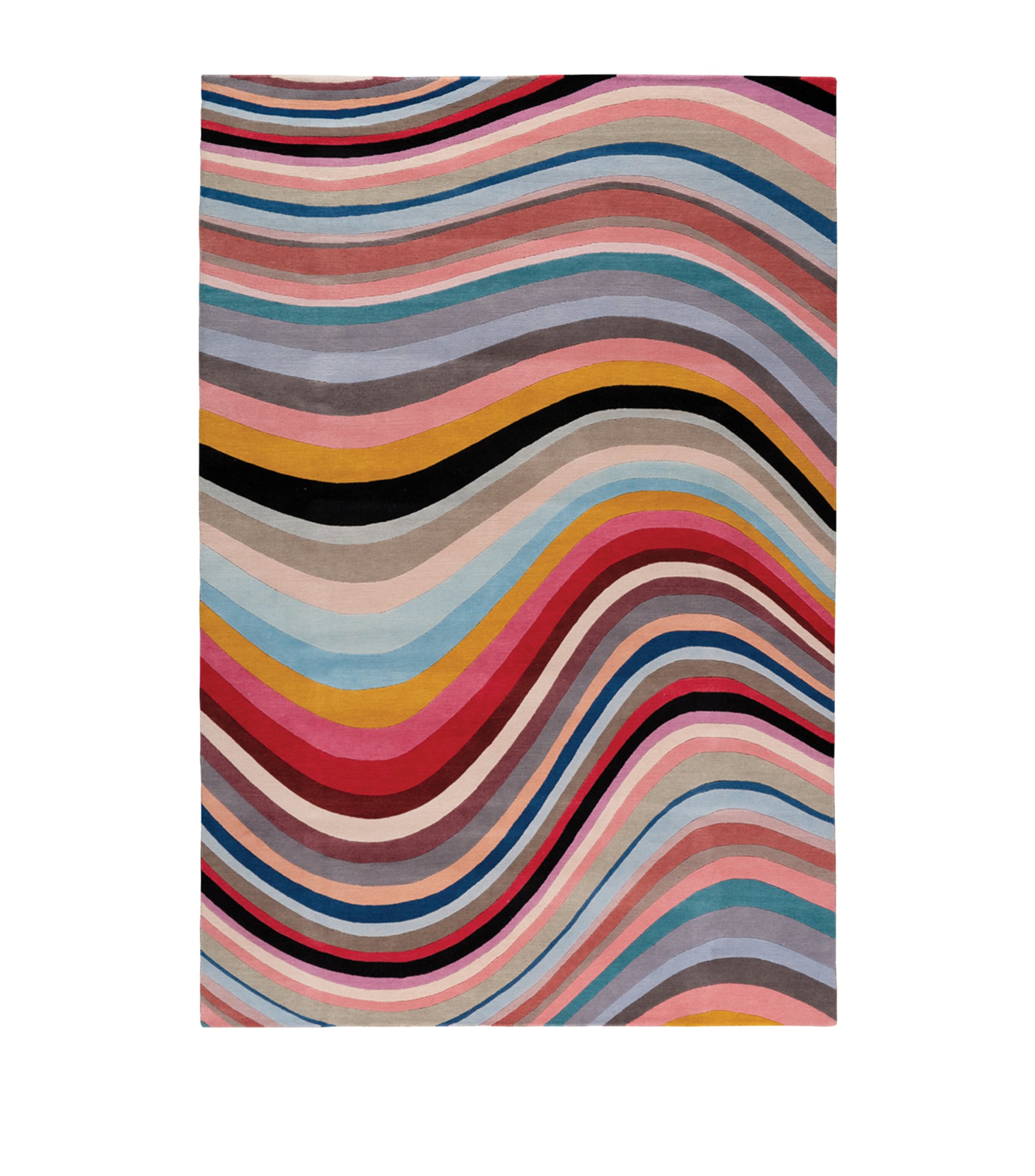 The Rug Company X Paul Smith Modern Swirl Rug