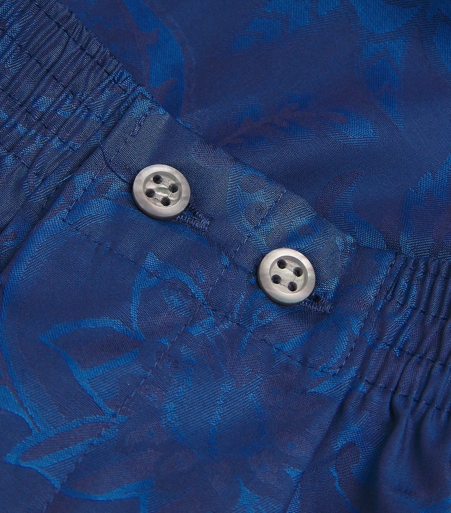 Cotton Traditional Boxers NAVY Image 5