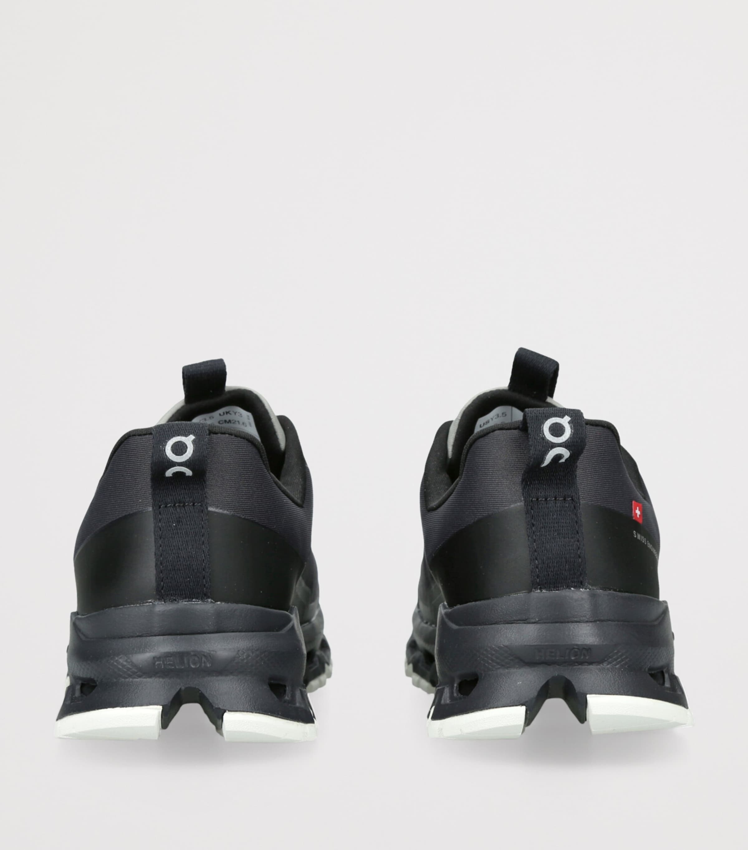 Cloudhero Waterproof Trainers BLACK Image 2