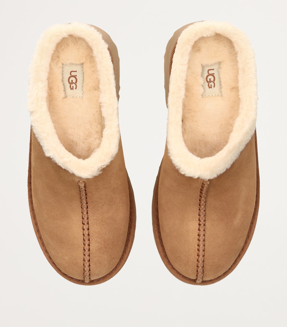 Suede Cosy New Heights Mules 60 CHESTNUT Image 4