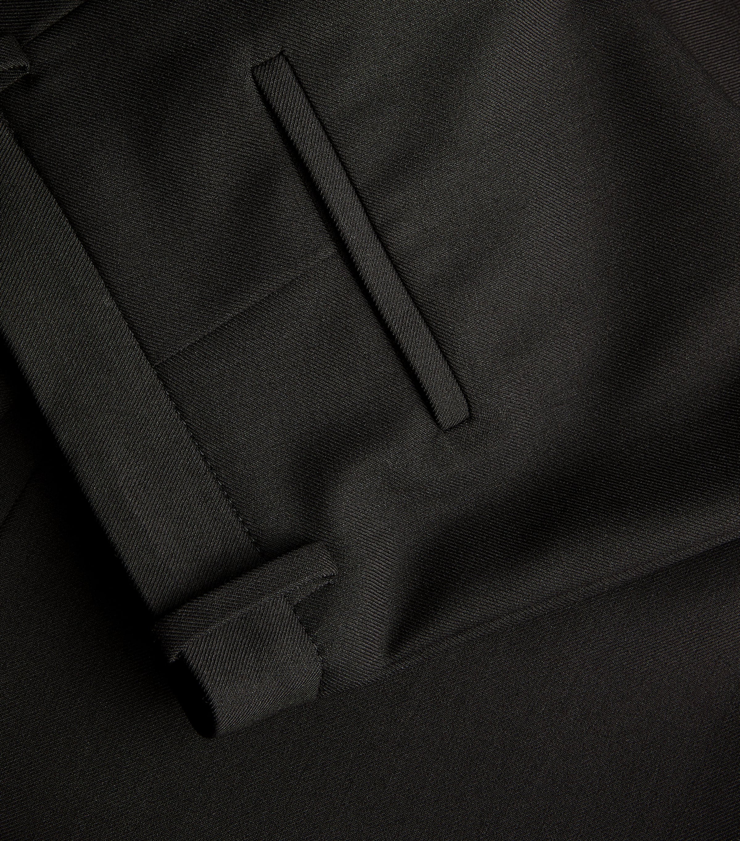 Flared Tailored Trousers BLACK Image 5