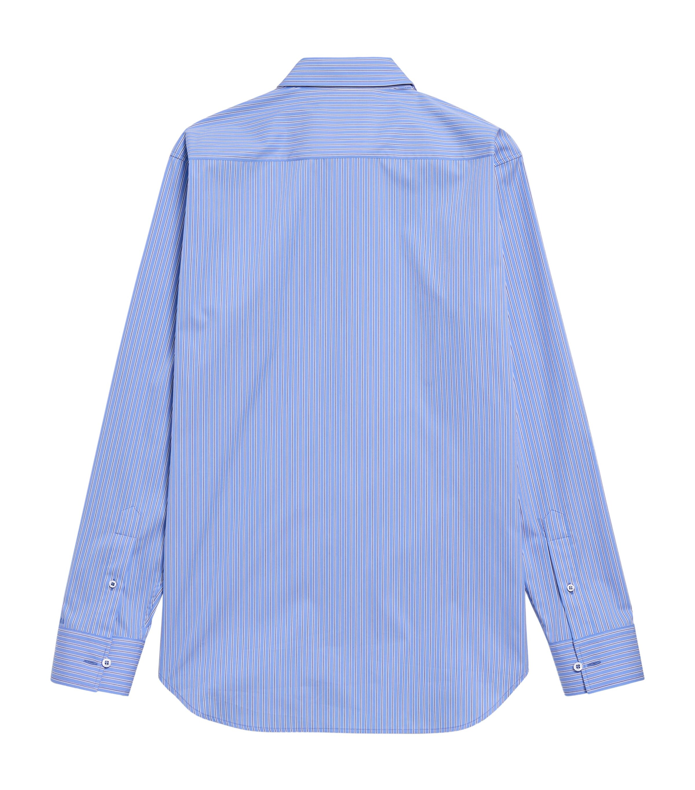 Balenciaga Womens Cotton Stripe Shirt Image 2