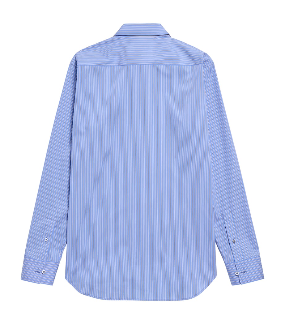 Balenciaga Womens Cotton Stripe Shirt Image 2