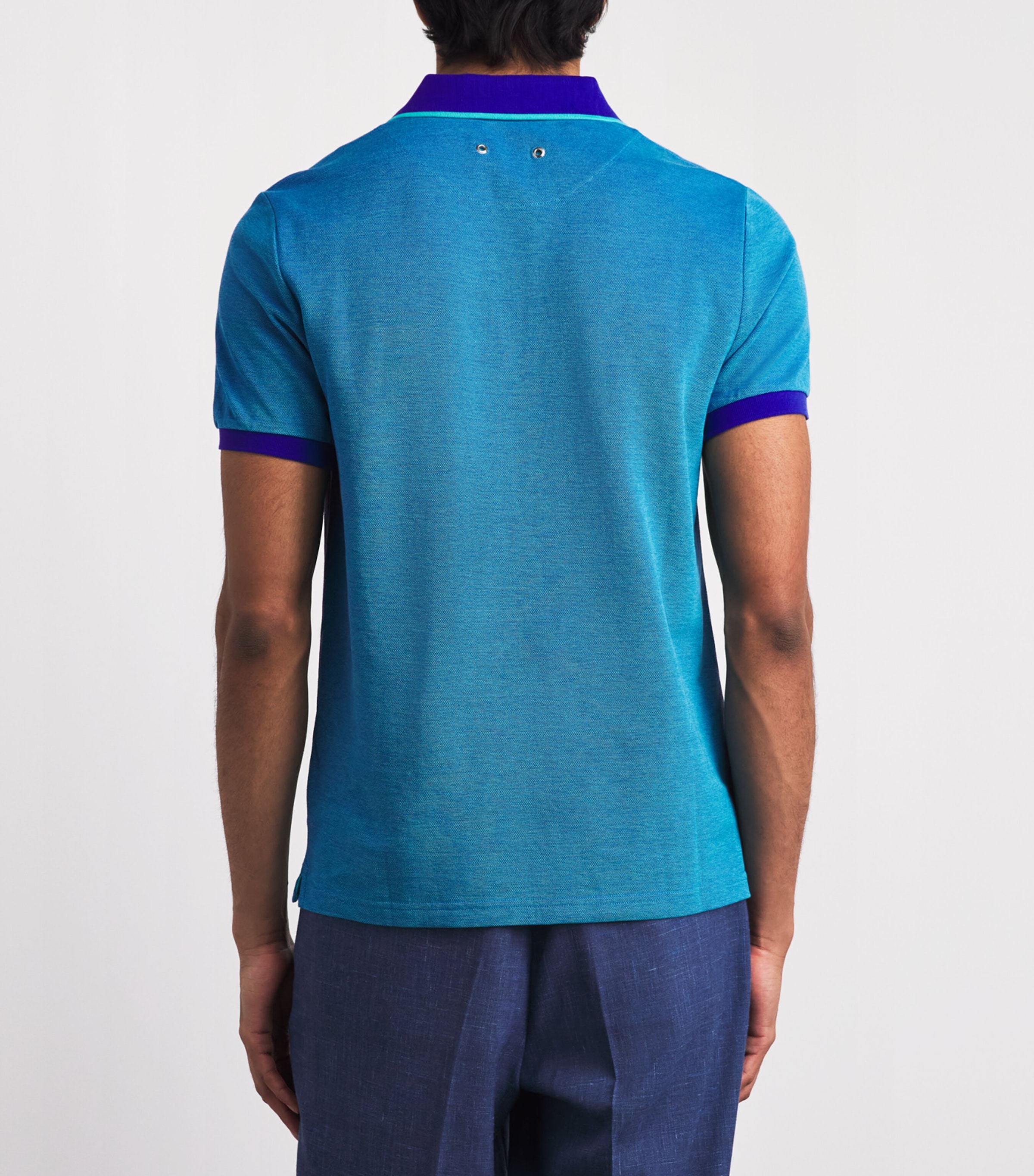 Vilebrequin Mens Organic Cotton Palatin Polo Shirt Marrakech Image 5