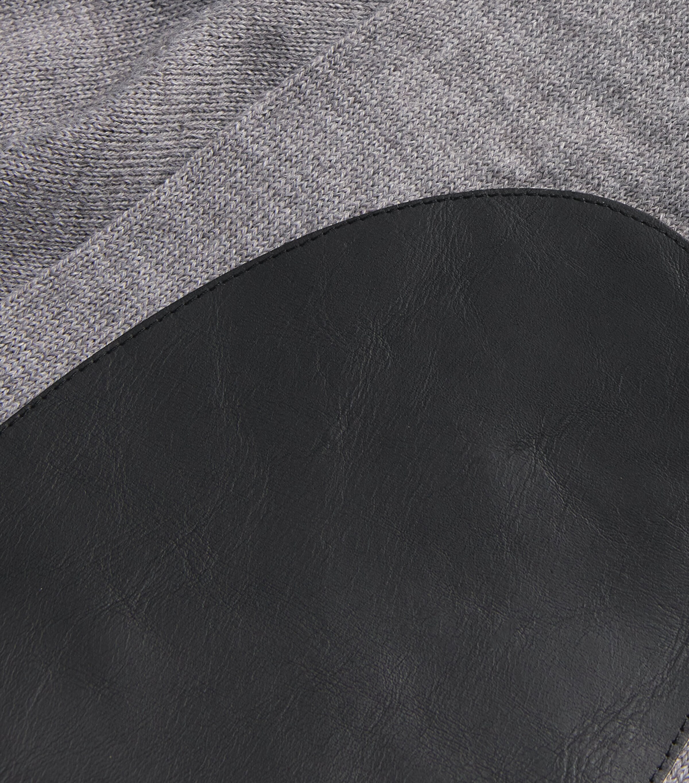 Virgin Wool-Blend Rollneck Sweater 816M - GREY MELANGE Image 5