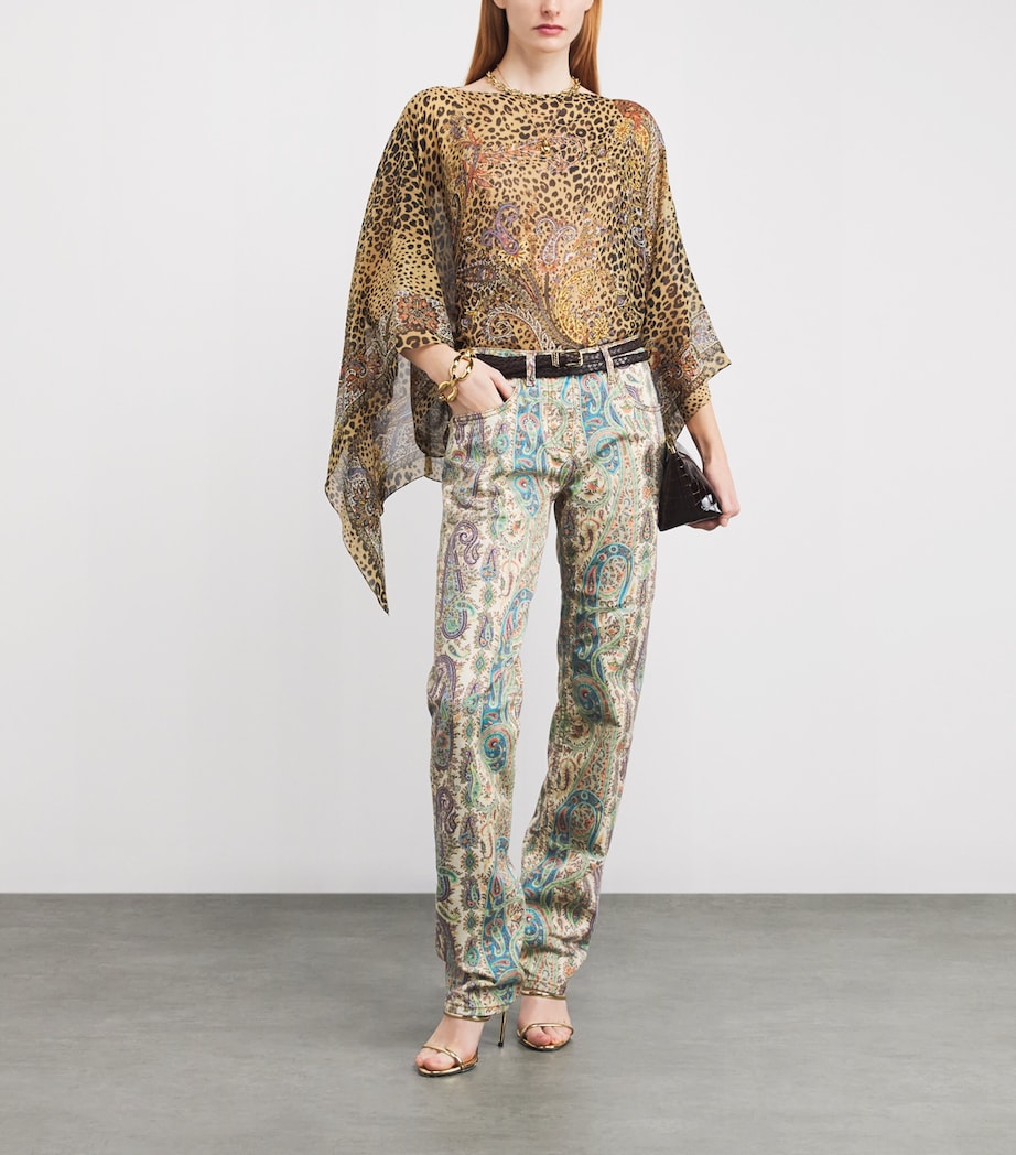 Calfskin Braided Belt M0696 Image 3