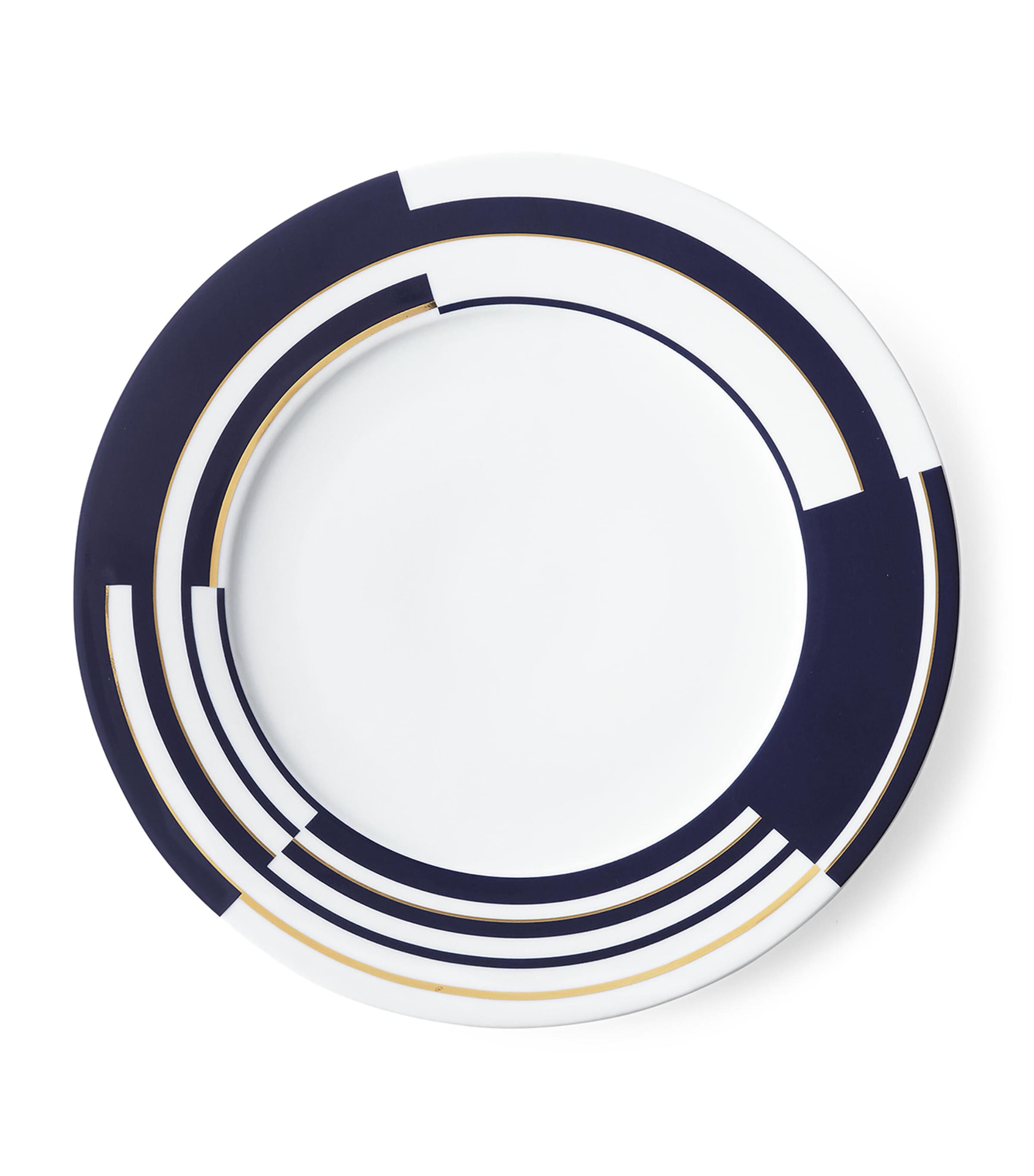 Polo Ralph Lauren Porcelain Peyton Dinner Plate In Blue