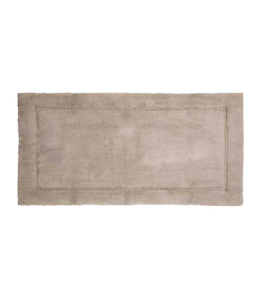 Prestige Bath Mat (70cm x 140cm) WHITE Image 1