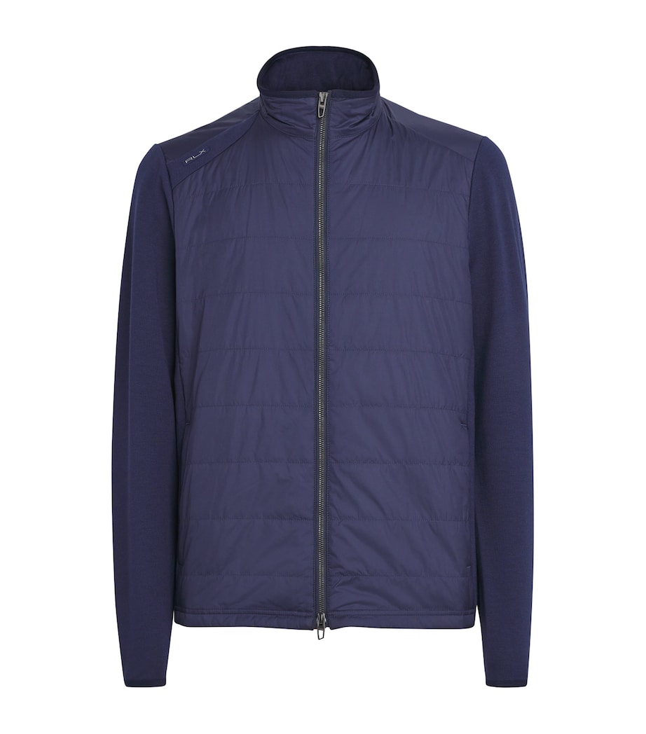 Padded High-Neck Jacket REFINED NAVY Image 1