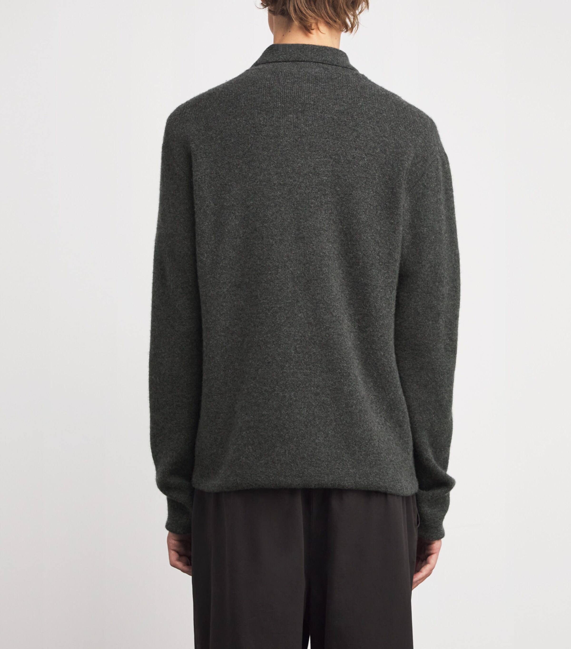 Tiger Cashmere Sweater MEDIUM GREY MELANGE Image 4