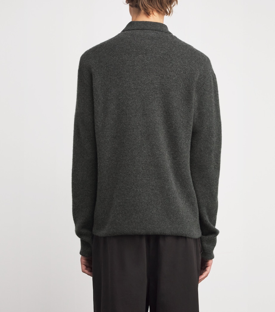 Tiger Cashmere Sweater MEDIUM GREY MELANGE Image 4