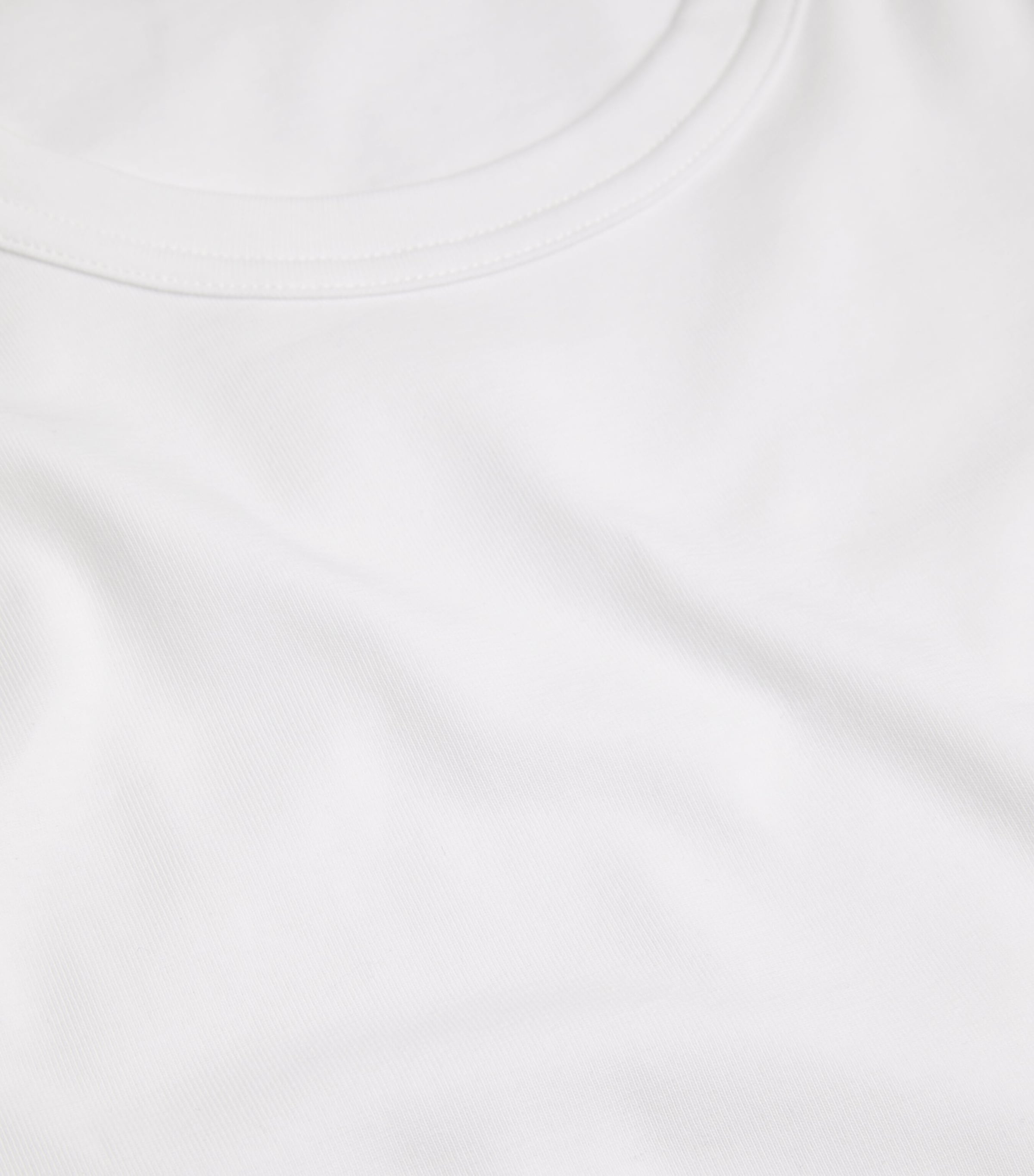 Stretch-Cotton T-Shirt 100 WHITE Image 9