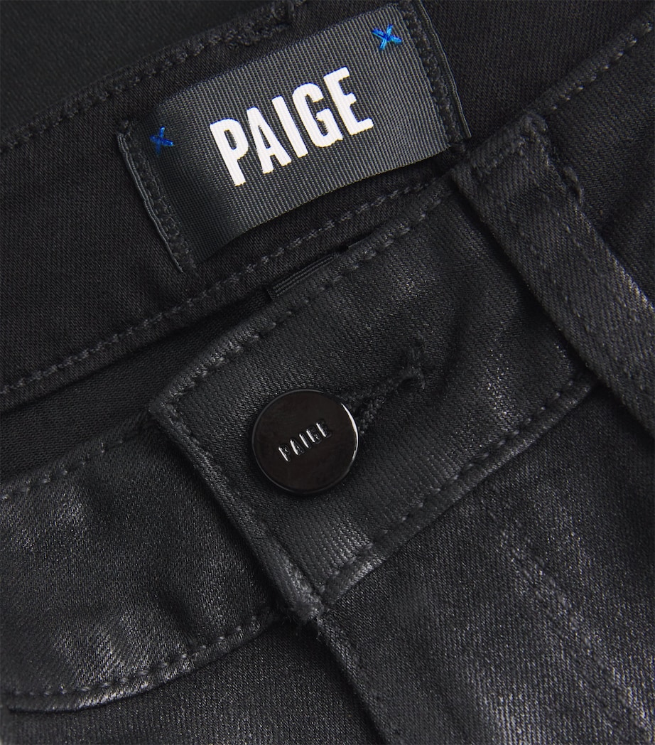 Coated Cindy Mum Jeans BLACK FOG LUX COATNG Image 5