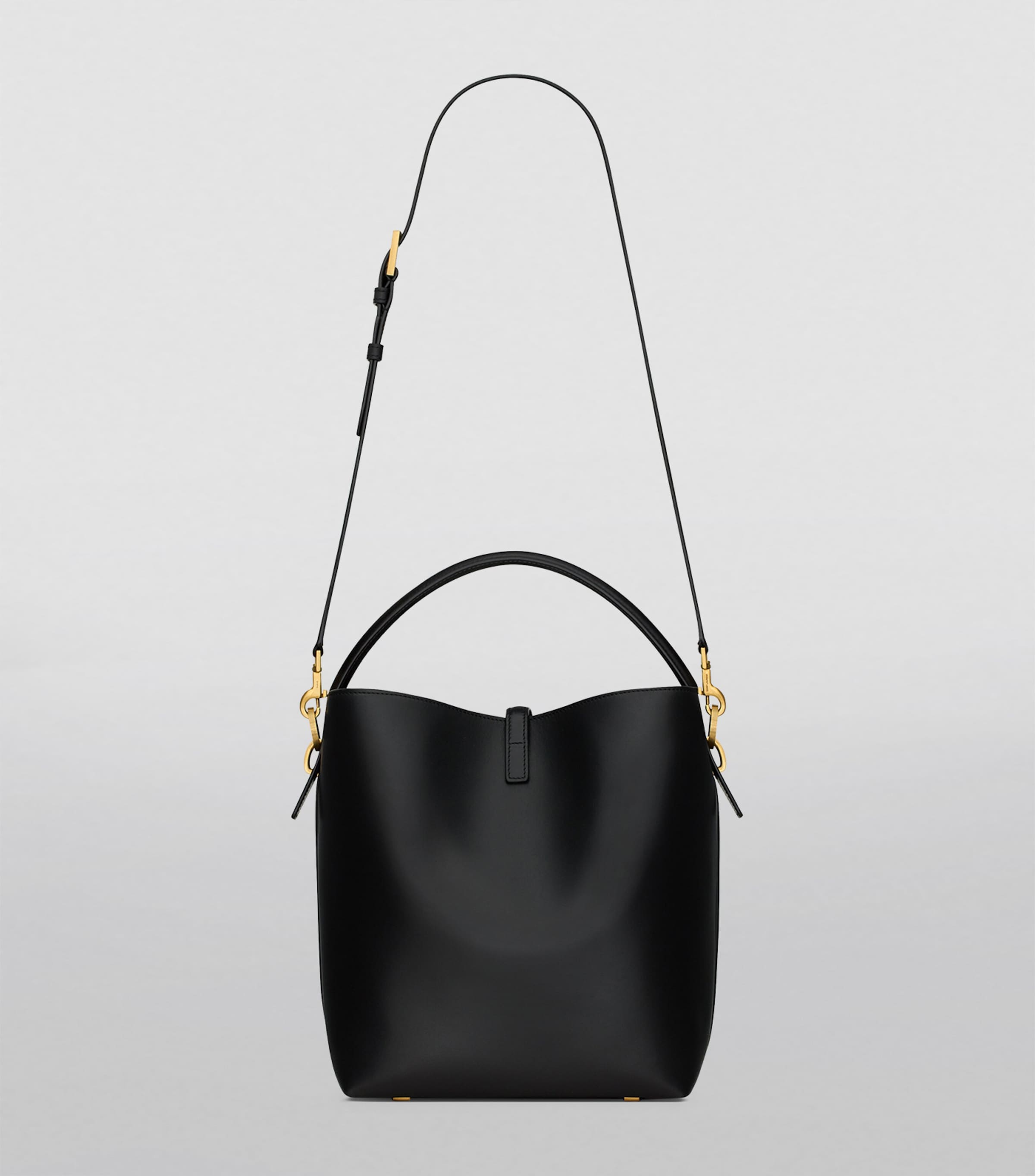 ショルダーバッグ・ポシェット Saint Laurent Leather Bucket Bag Saint Laurent Le 37 Mini YSL Bucket Bag in Smooth Leather