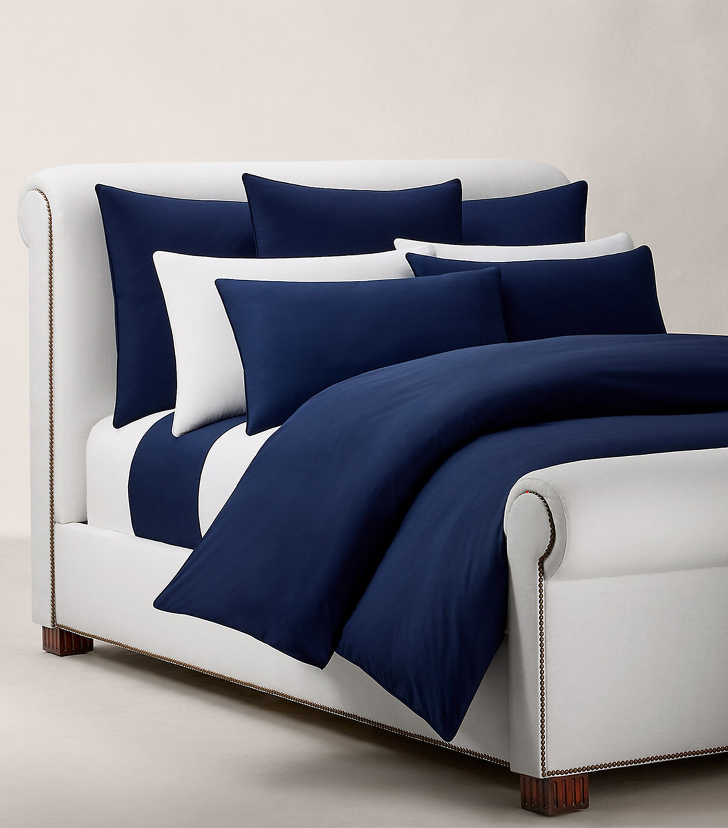 Ralph Lauren Home Cotton Player Double Flat Sheet (240cm x 280cm) Newport Image 4