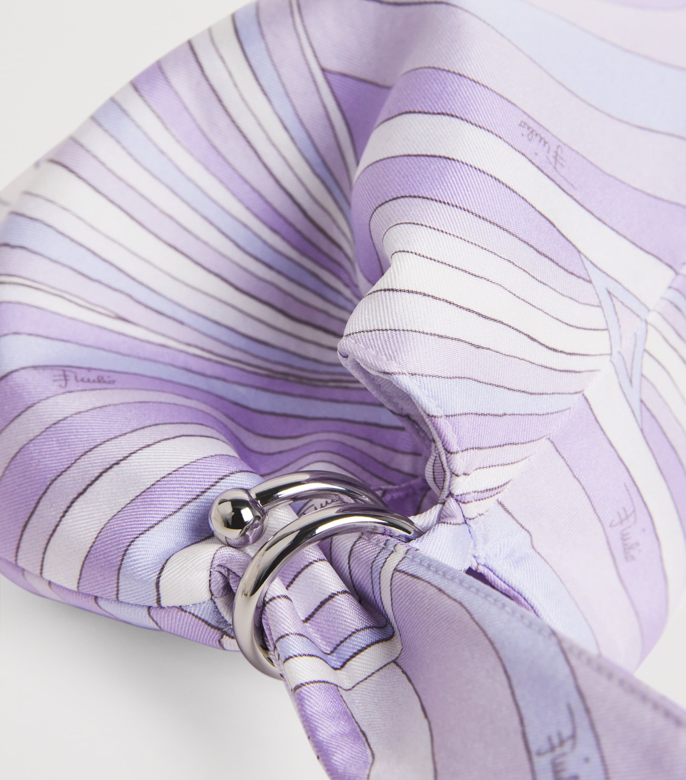 Silk Emilio Top-Handle Bag 072/LAVANDER Image 5