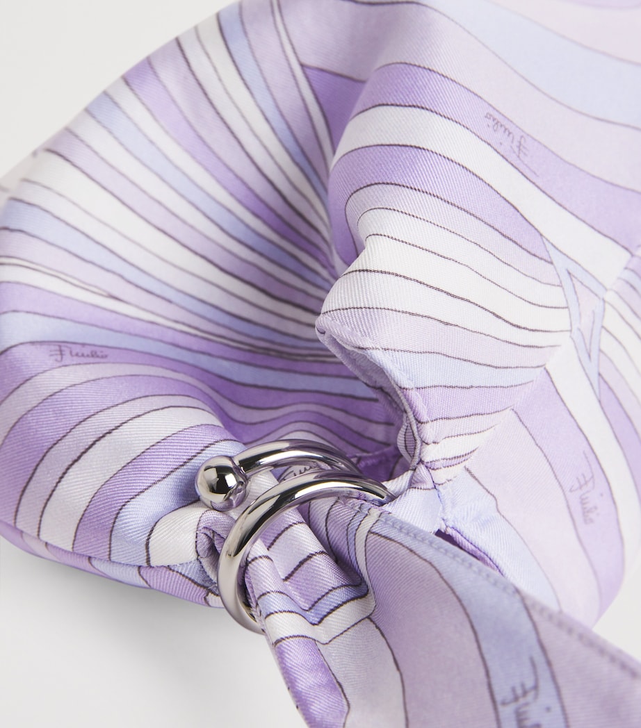 Silk Emilio Top-Handle Bag 072/LAVANDER Image 5