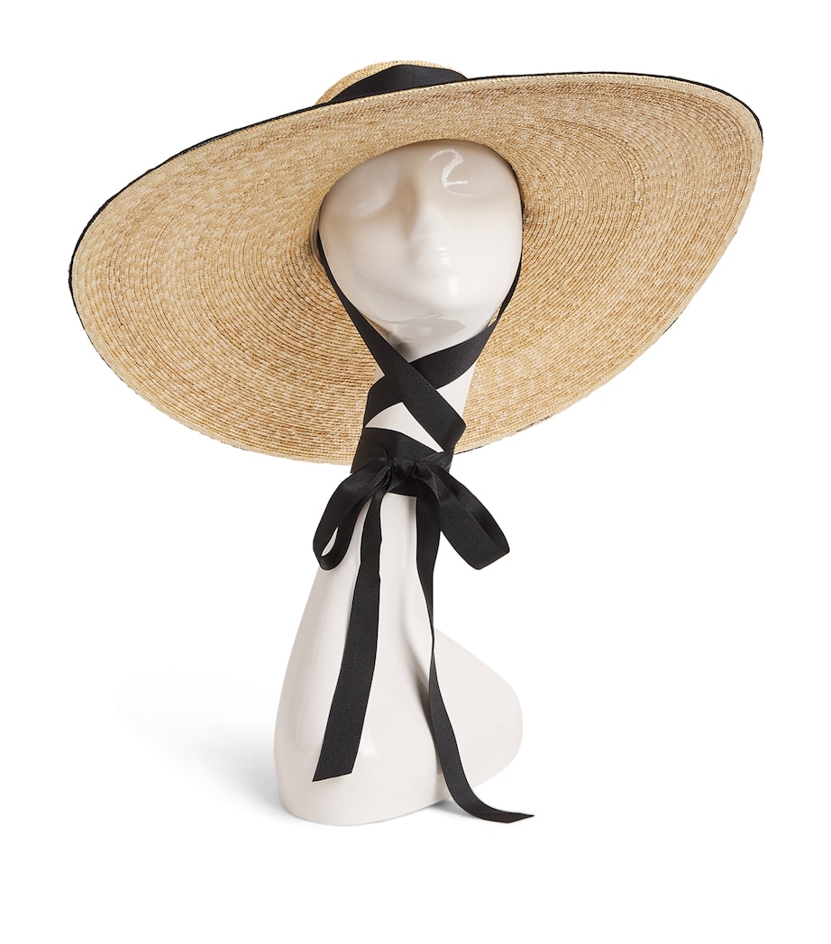 Sancosmeiros Hat BEIGE AND BLACK Image 1