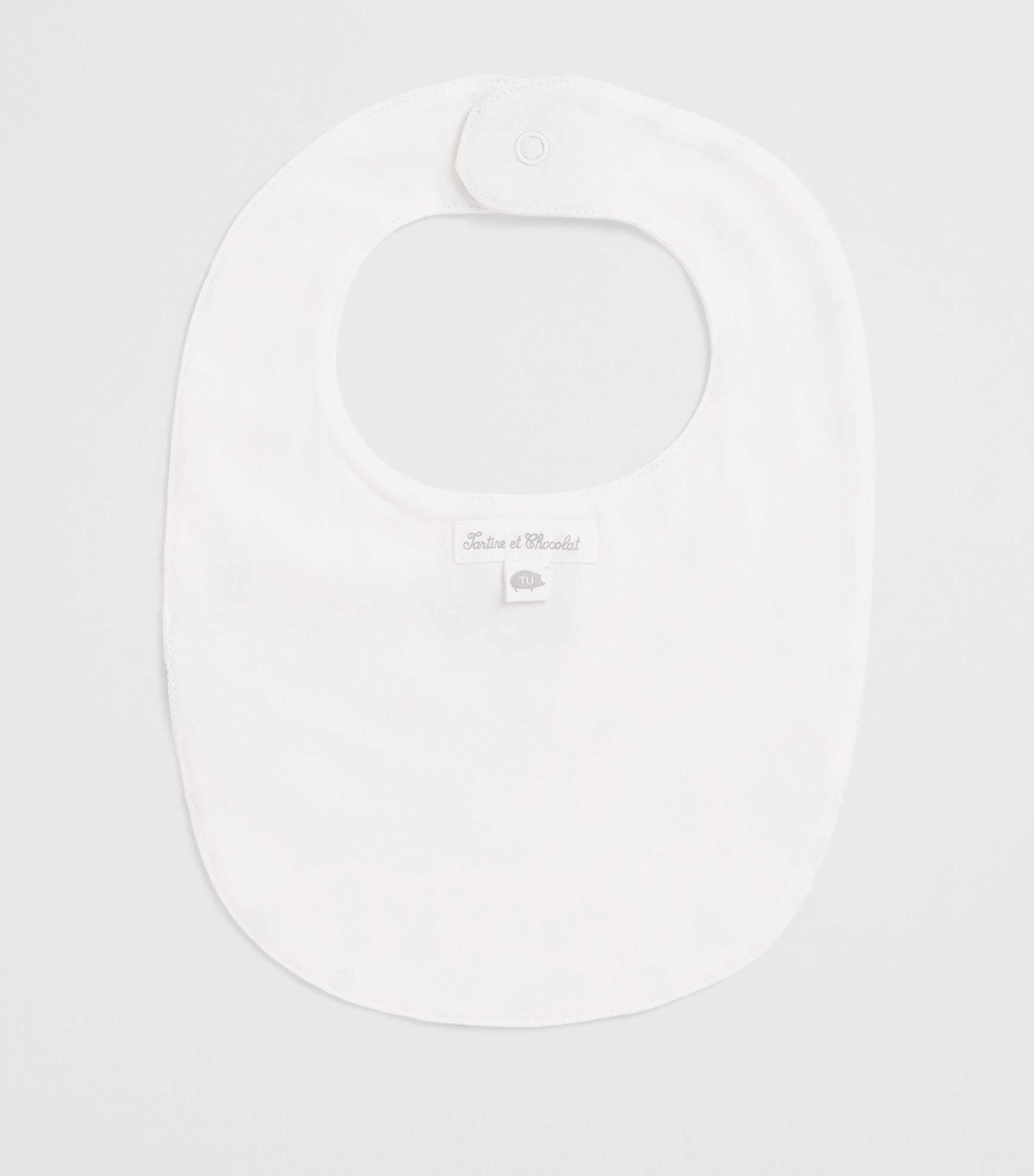 Cotton Printed Bib 13NACRE Image 2