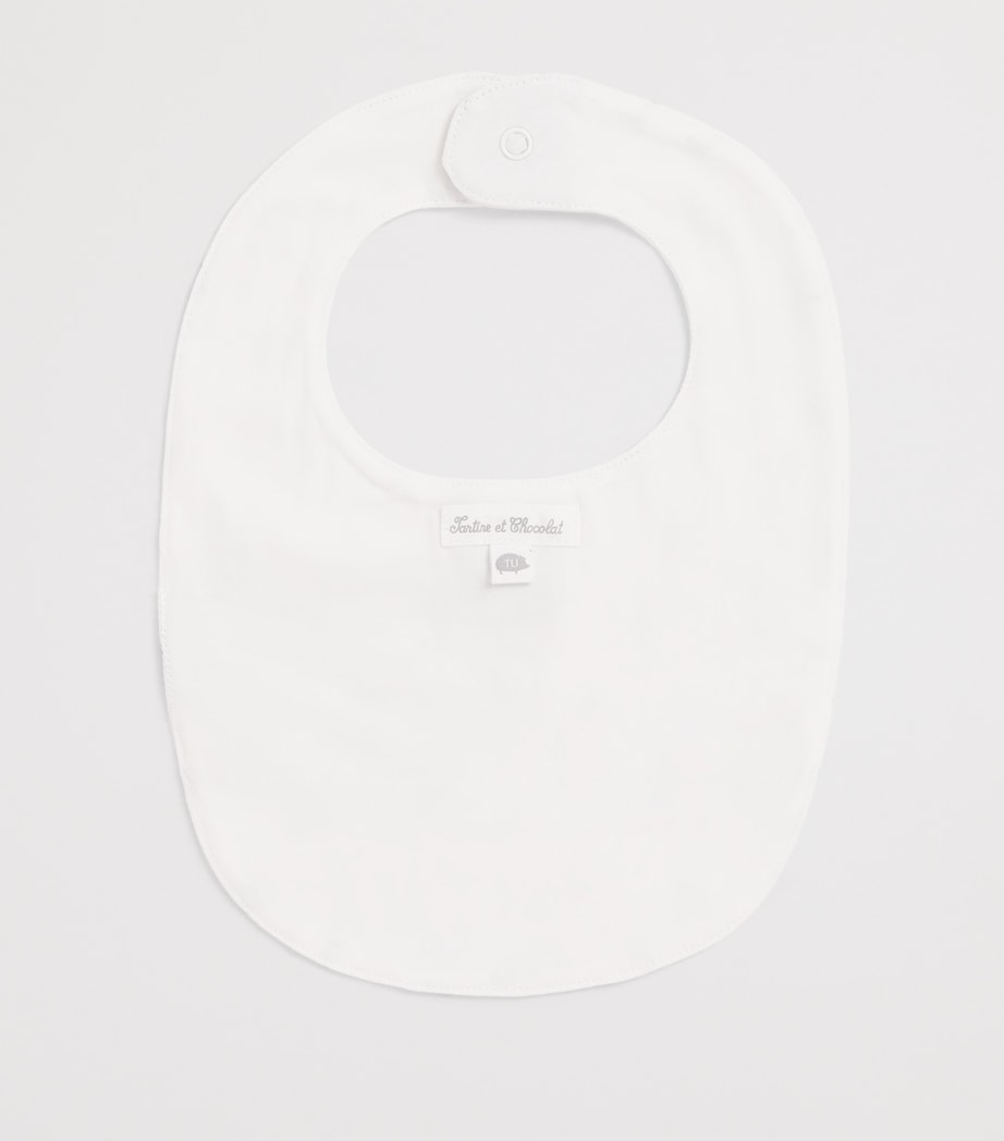 Cotton Printed Bib 13NACRE Image 2