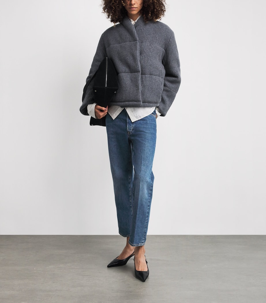 The Vertical Crop Straight Jeans ZETA Image 2