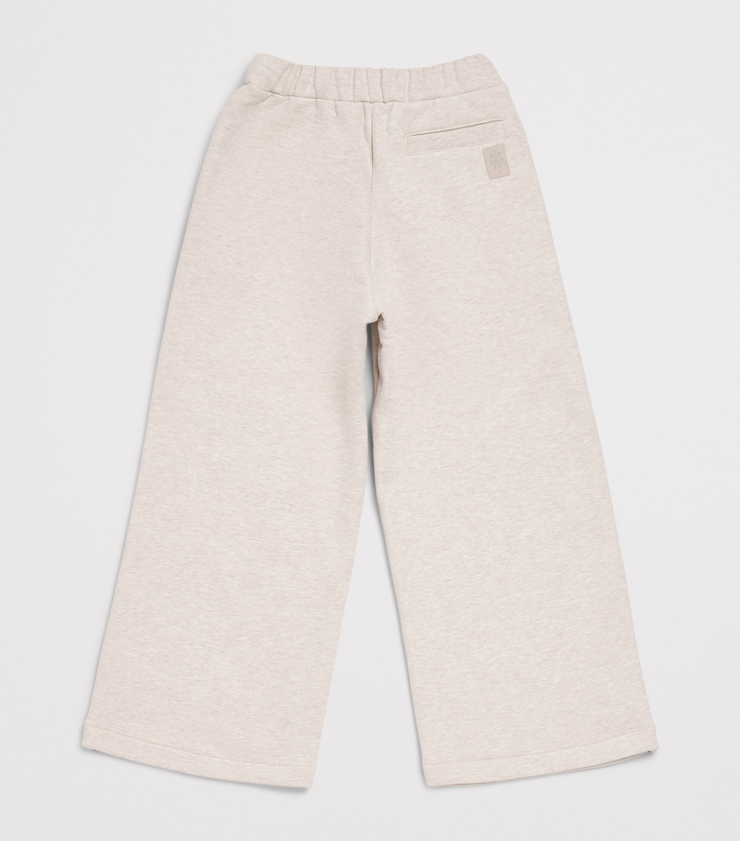 Eleventy Kids Cotton-Cashmere Drawstring Sweatpants (2-16 Years) Med Beige/charcoal Image 2