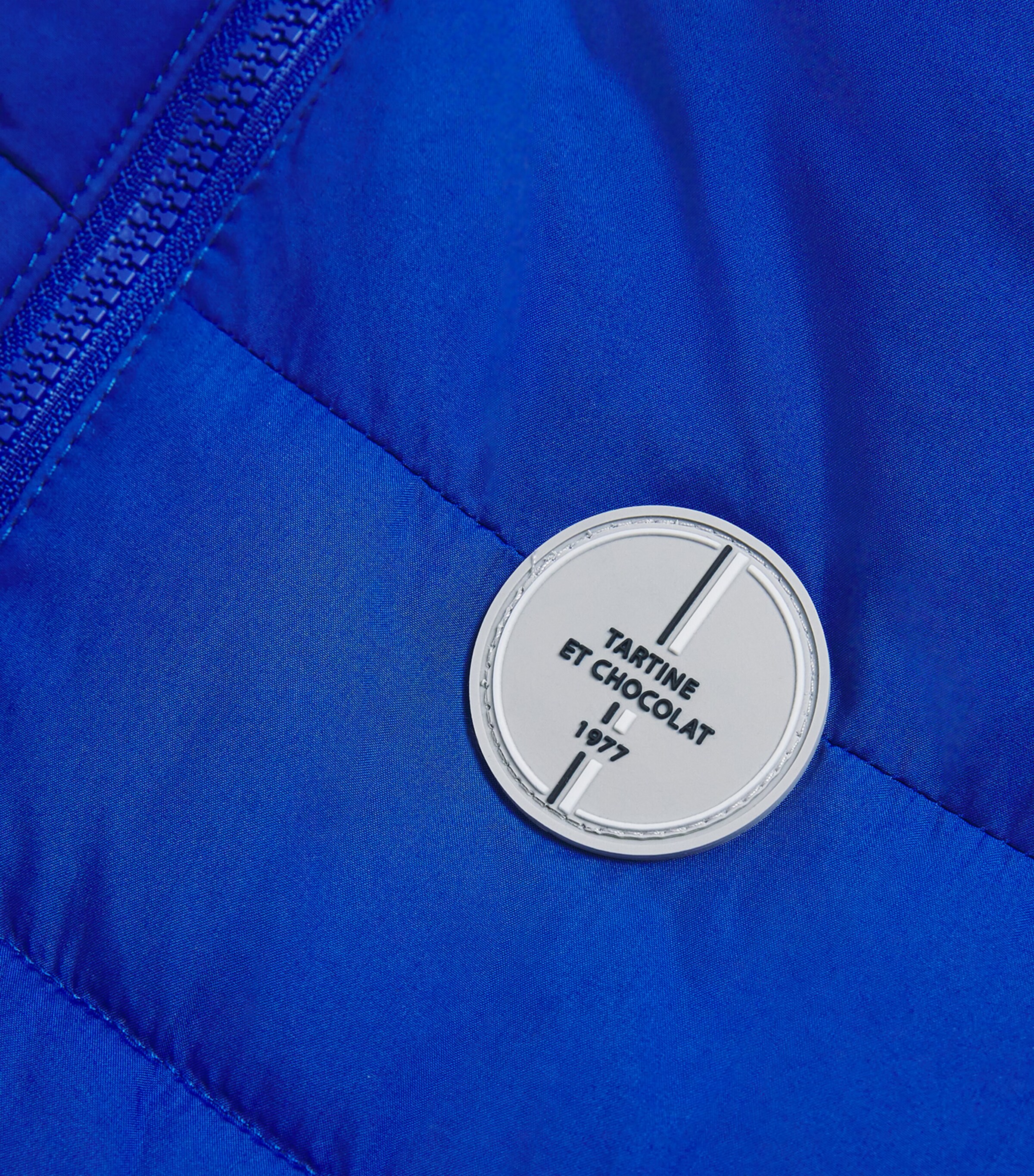 Down-Filled Gilet (5-12 Years) 45 BLEU ELECTRIQUE Image 3