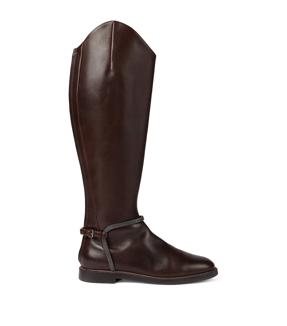 Leather Riding Boots