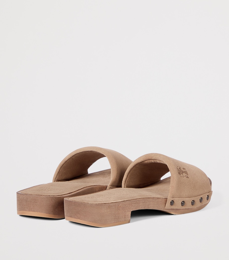 Brunello Cucinelli Suede Sandals 30 Image 5