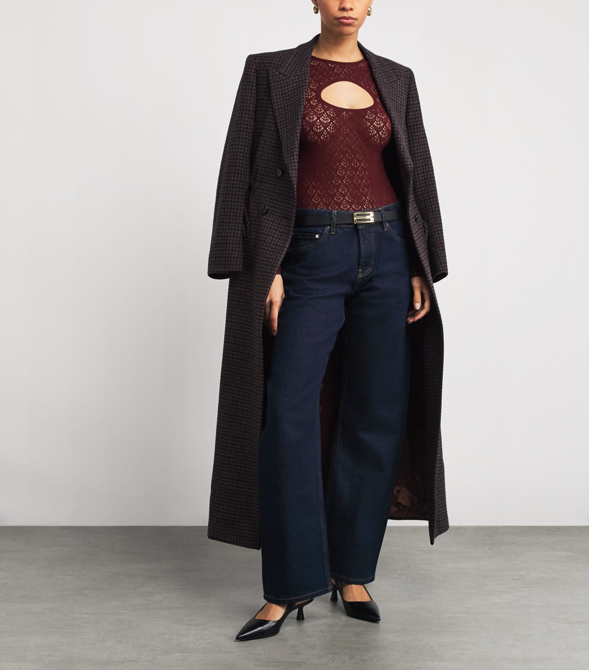 Mermaid Net Thong Bodysuit 3240 MIDNIGHT R Image 4