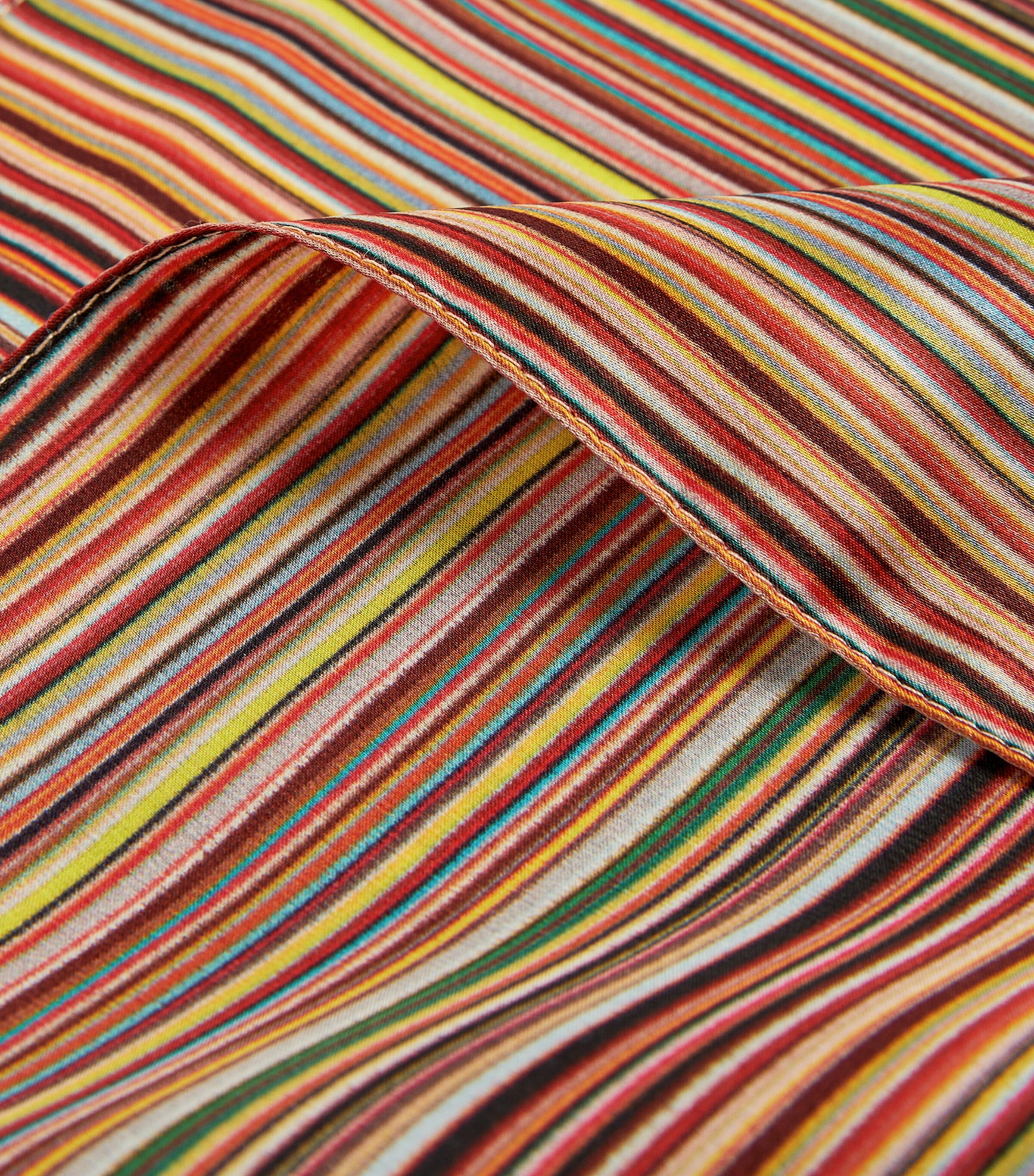 Paul Smith Multi Silk Signature Stripe Pocket Square | Harrods US