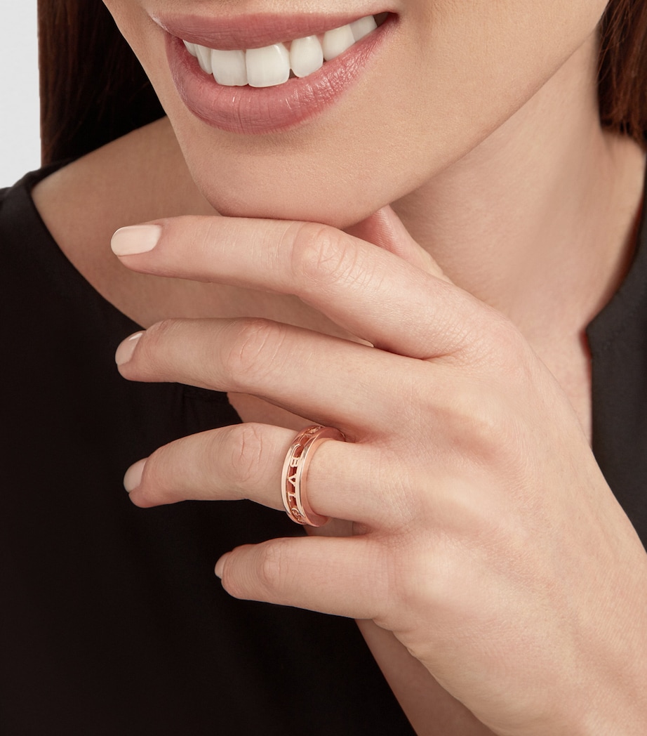Rose Gold B.zero1 Ring PINK GOLD Image 9