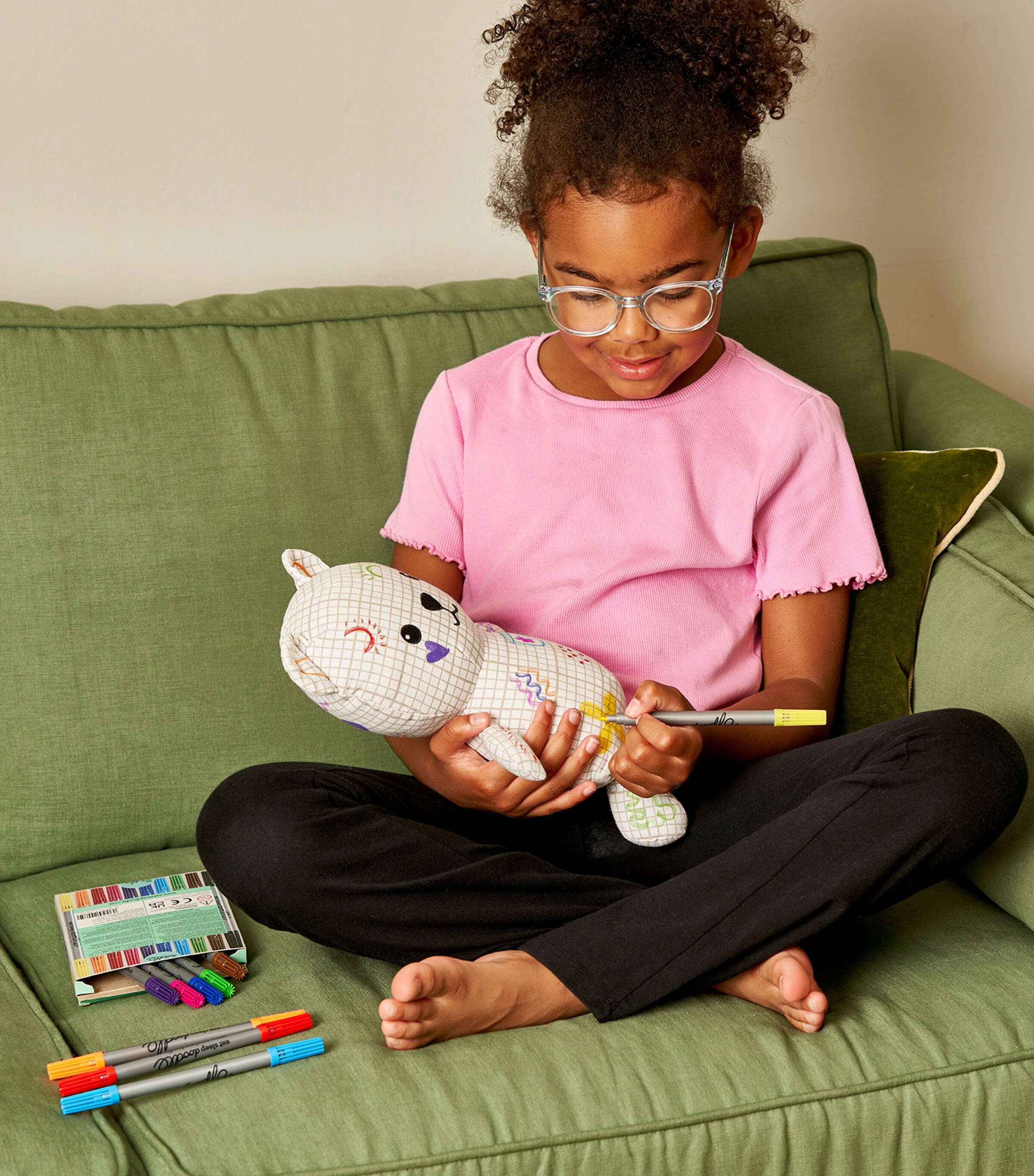 Colour-In and Doodle Artie Bear MULTI Image 6