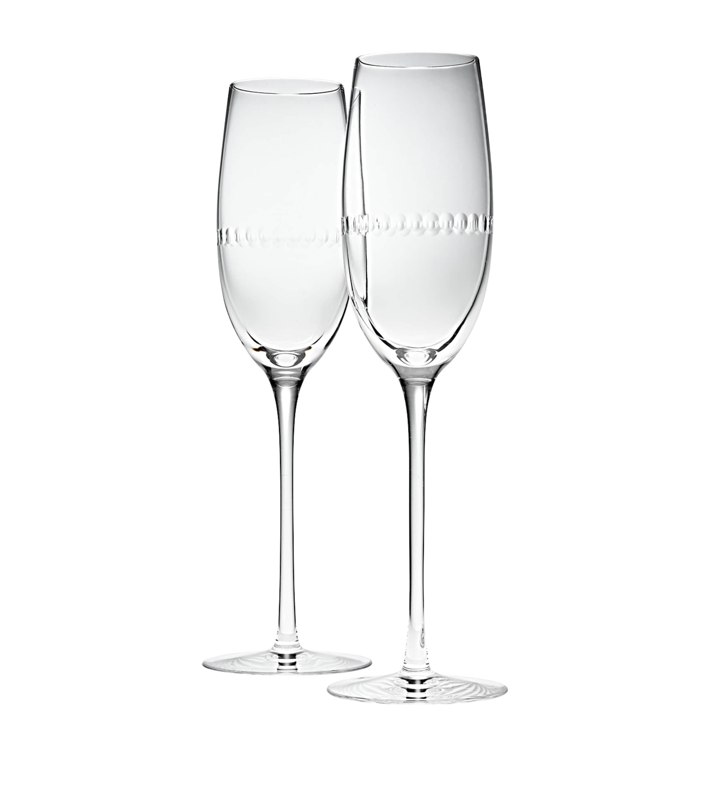 Christofle Set of 2 Perles Champagne Flutes (100ml) | Harrods ZA