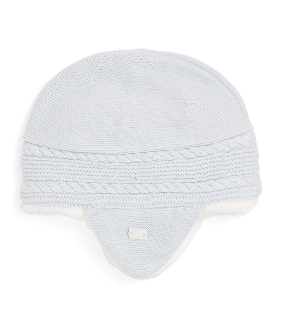 Cotton-Wool-Cashmere Bonnet Hat 42C LESTE CHIN Image 1