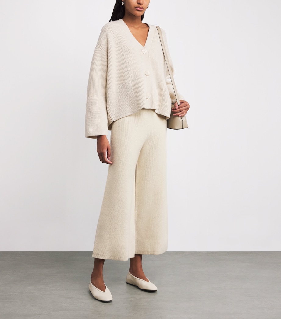 Wool-Blend Culotte Trousers AFFOGATO Image 2