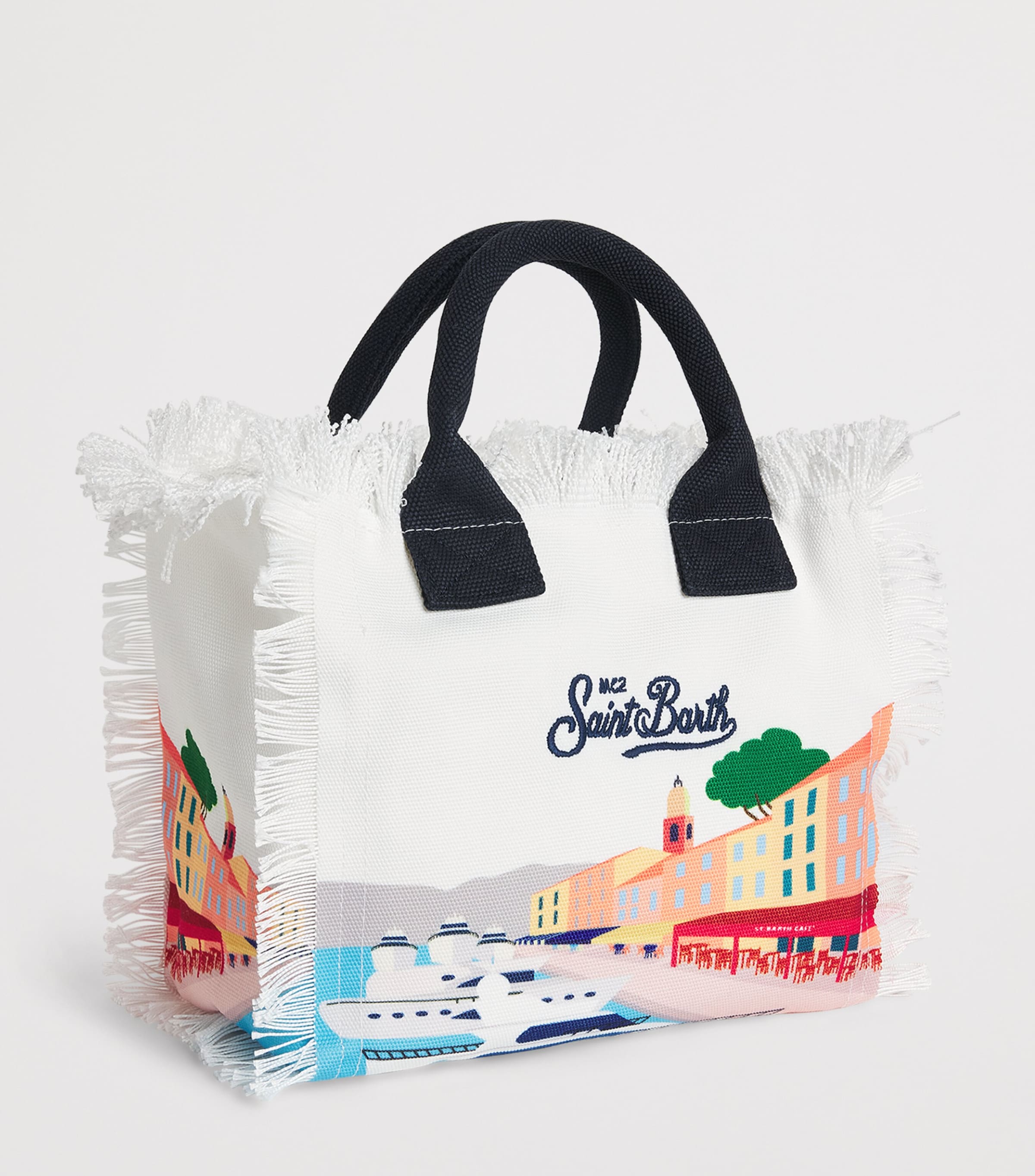 Small Canvas Colette Tote Bag 04189H POSTCARD N01 Image 2