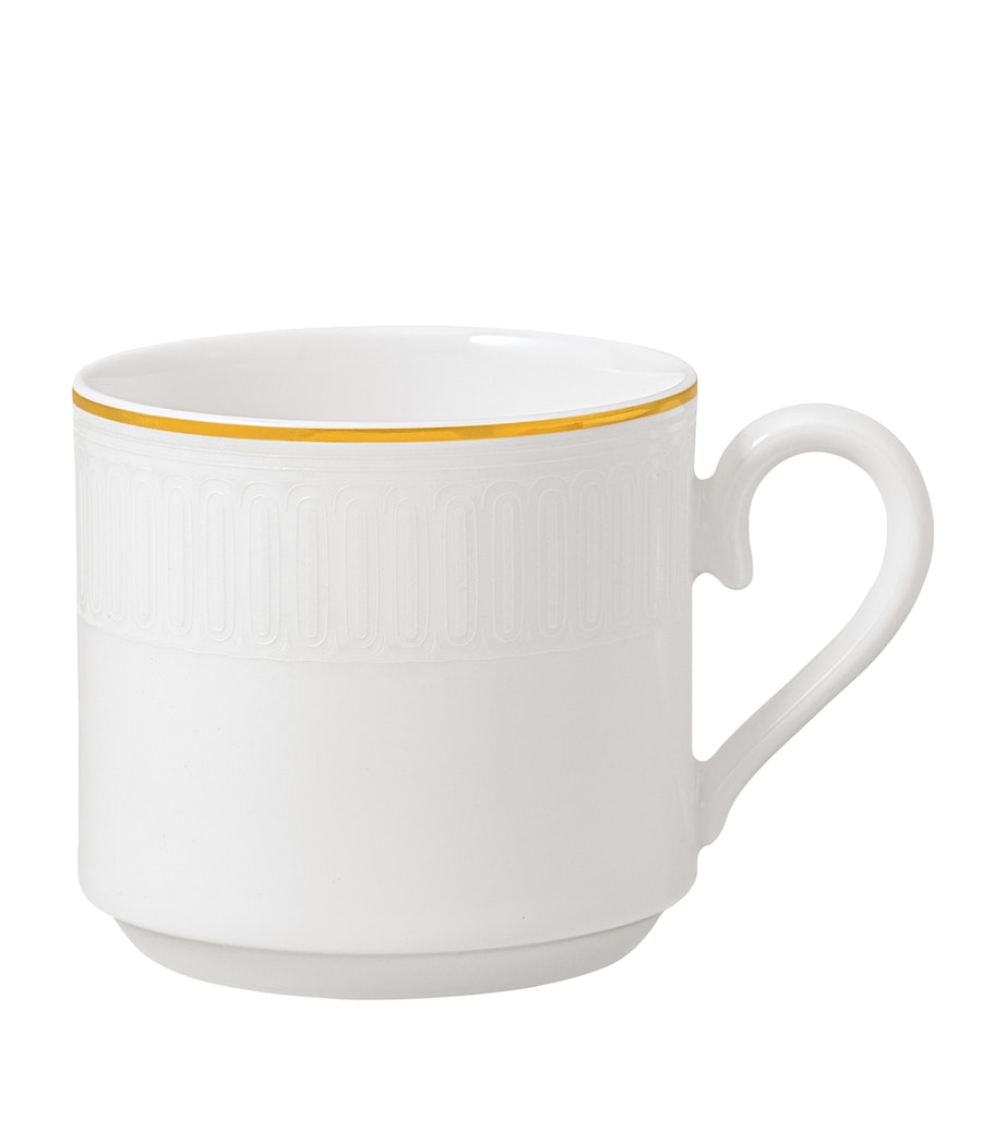 Bone Porcelain Château Septfontaines Stackable Cup WHITE Image 1