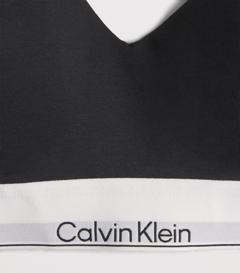 Calvin Klein Womens Maternity Icon Bralette Black Image 4