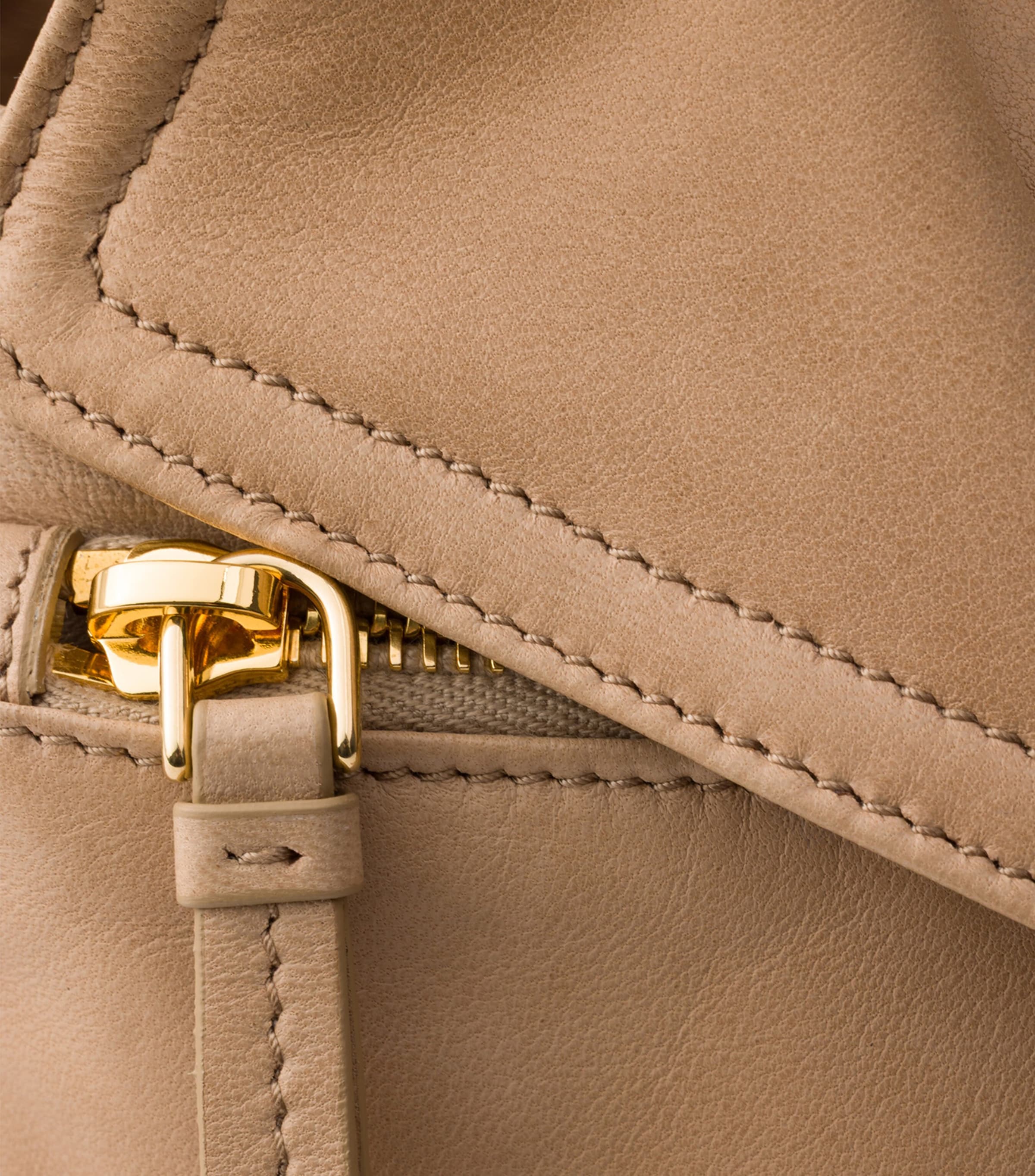 Prada Medium Nappa Lambskin Explore Shoulder Bag Neutral Image 8