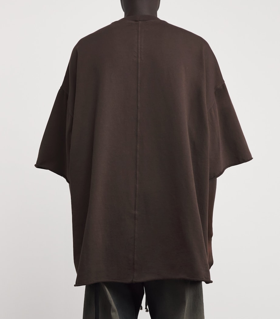 Oversized Organic Cotton Tommy T-Shirt DARK DUST/ 78 Image 4