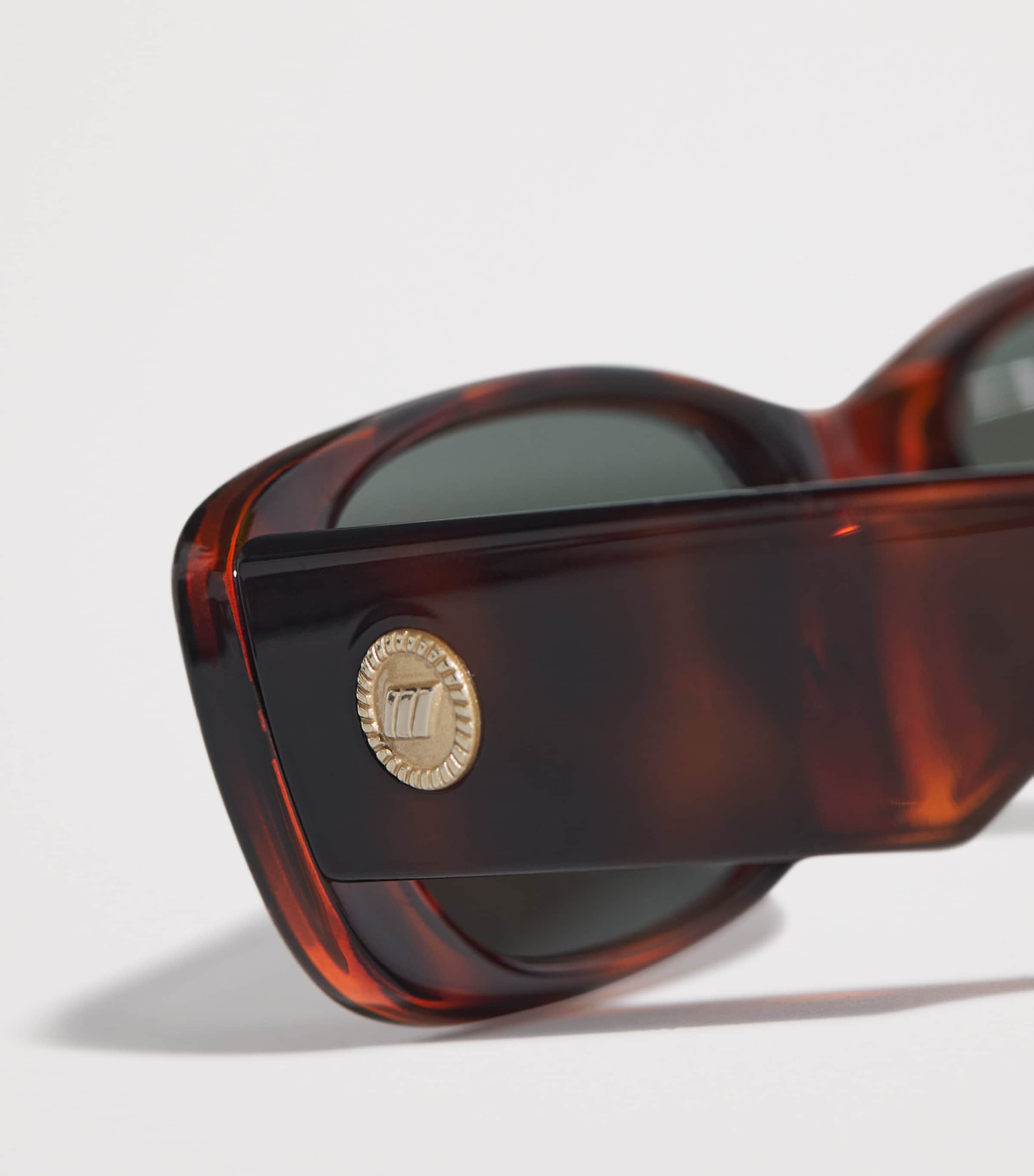 Unreal! Rectangular Sunglasses TOFFEE TORT Image 5