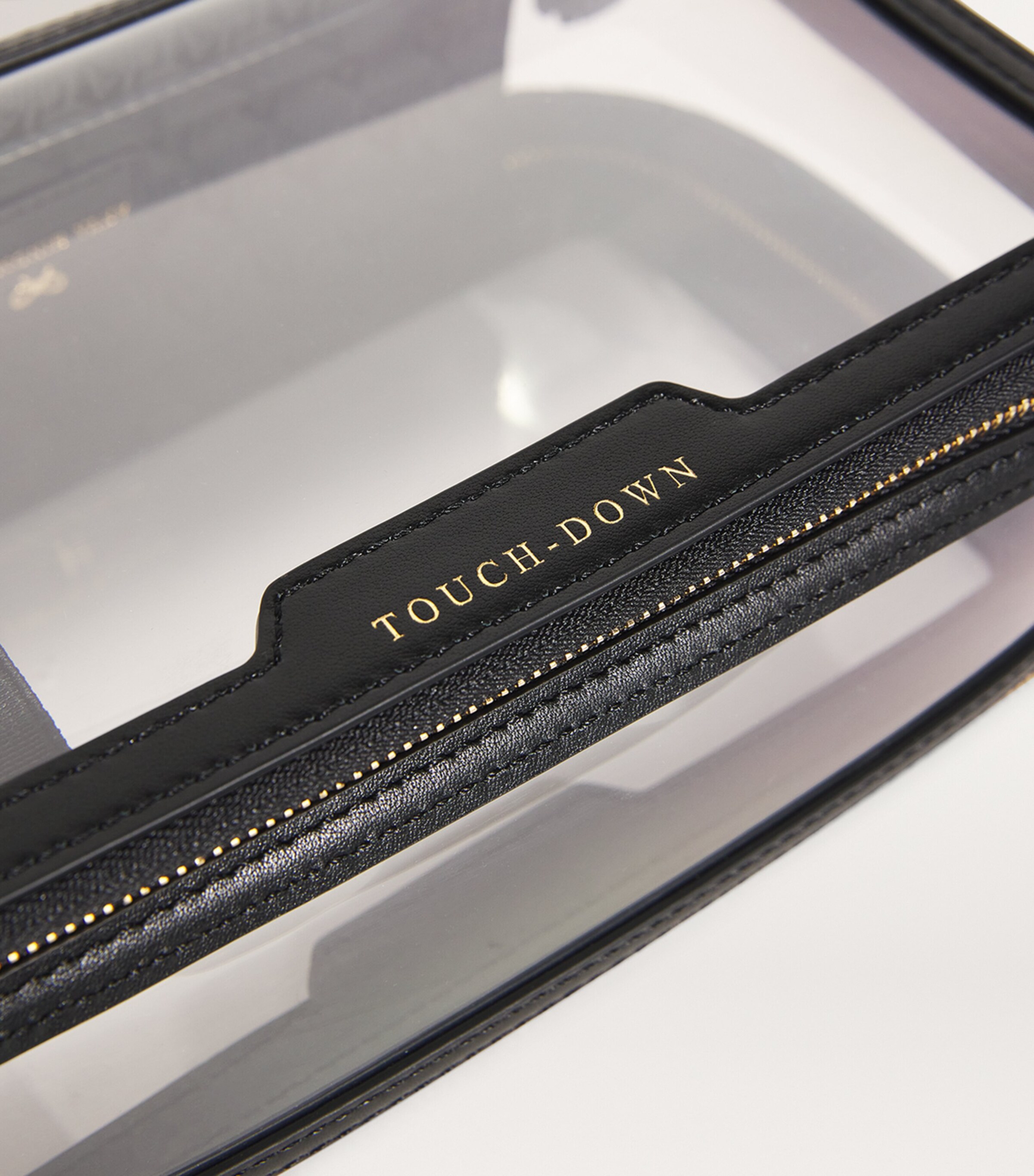 Anya Hindmarch Clear In-Flight Case Clear/black Image 4
