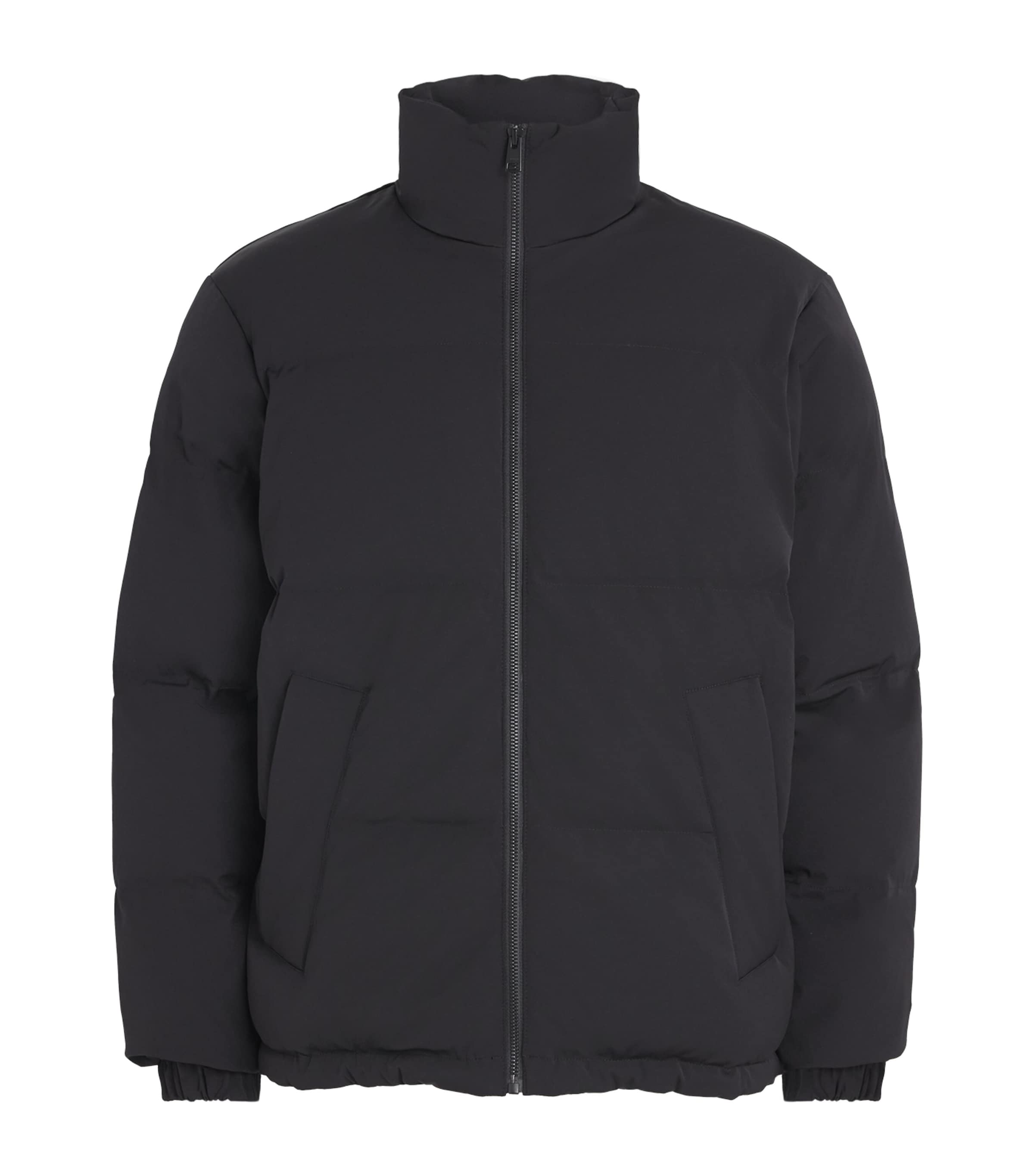 Sandro Paris Mens Down Puffer Jacket Carbon Black Image 1