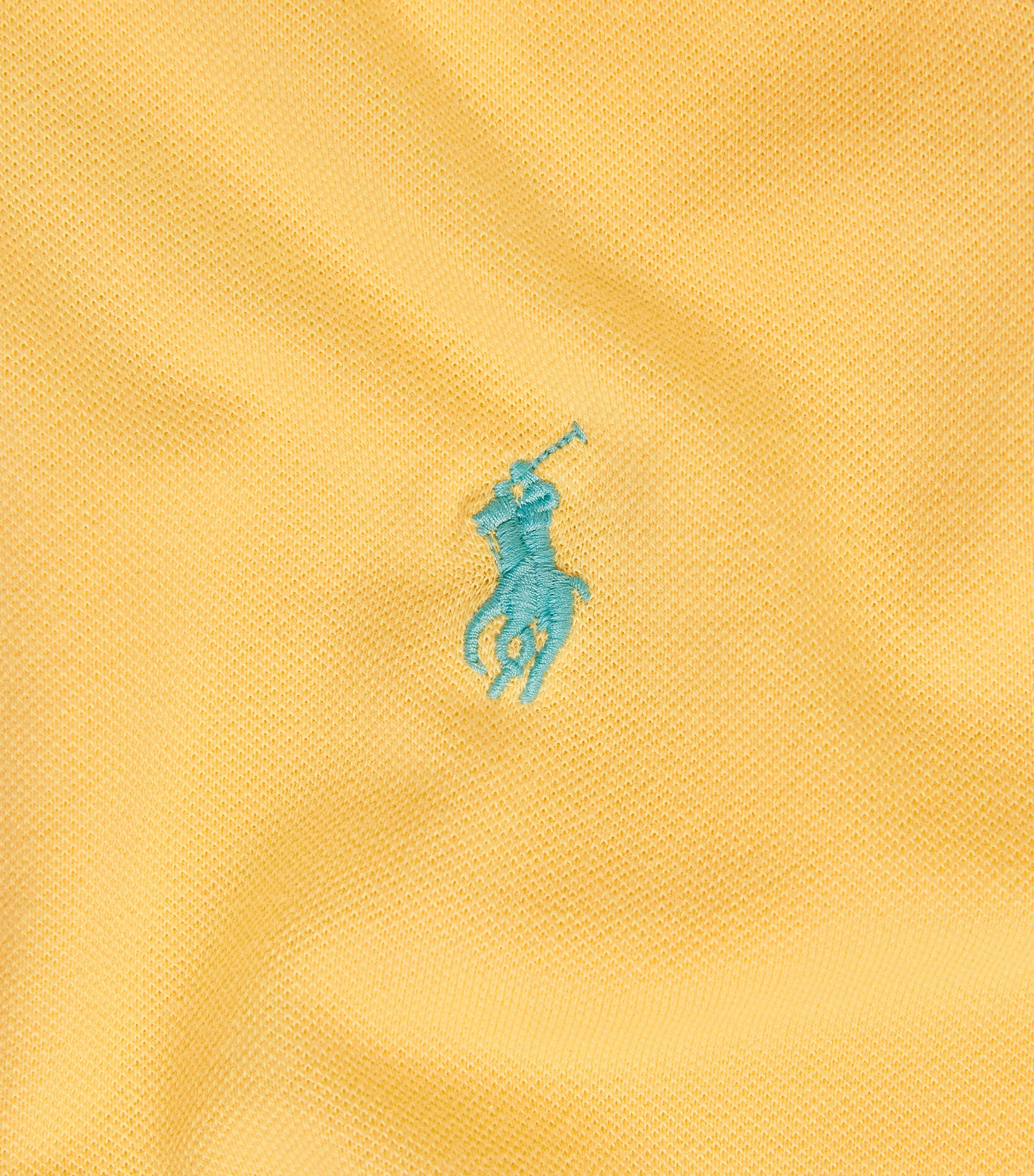 Polo Ralph Lauren Womens Cotton Slim Polo Shirt Corn Image 6