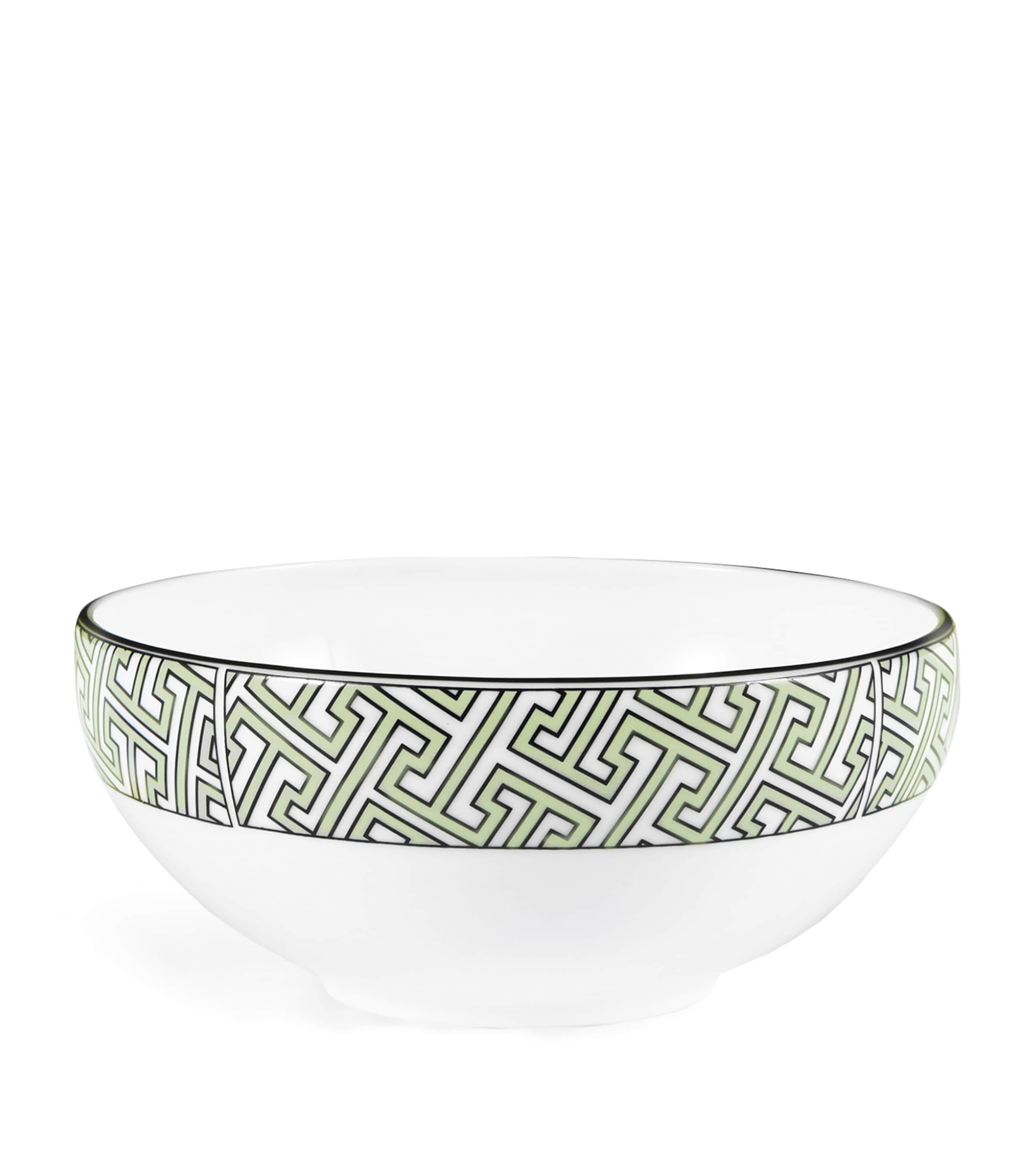 Maze Breakfast Bowl (15cm) GREEN Image 1